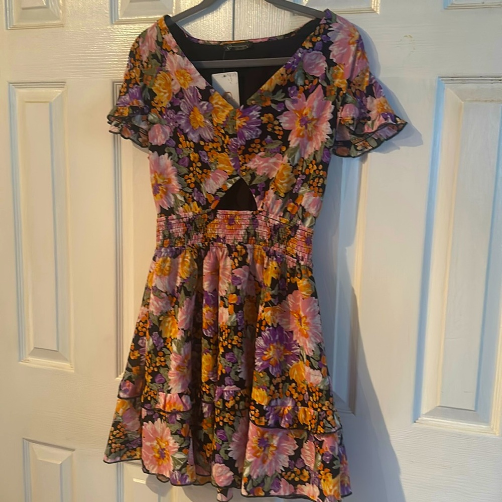 NWT Boutique Floral Print Dress